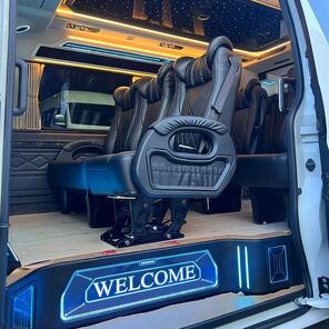 VIP van interior